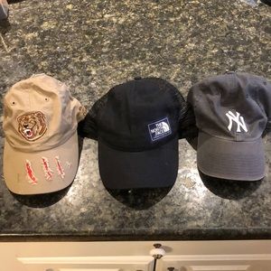Set of 3 baseball hats